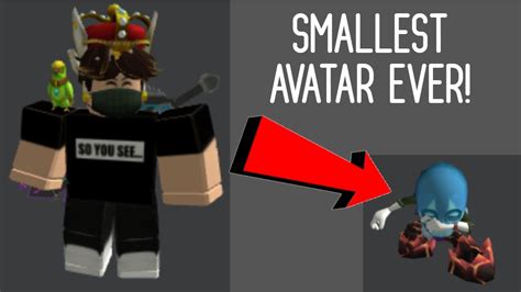 combundles467Jester-Equinox Head http. . How to make smallest roblox avatar